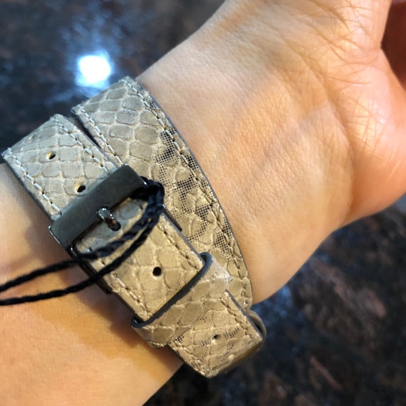 NWOT Rebecca Minkoff Moment Snake Print Watch main image 6